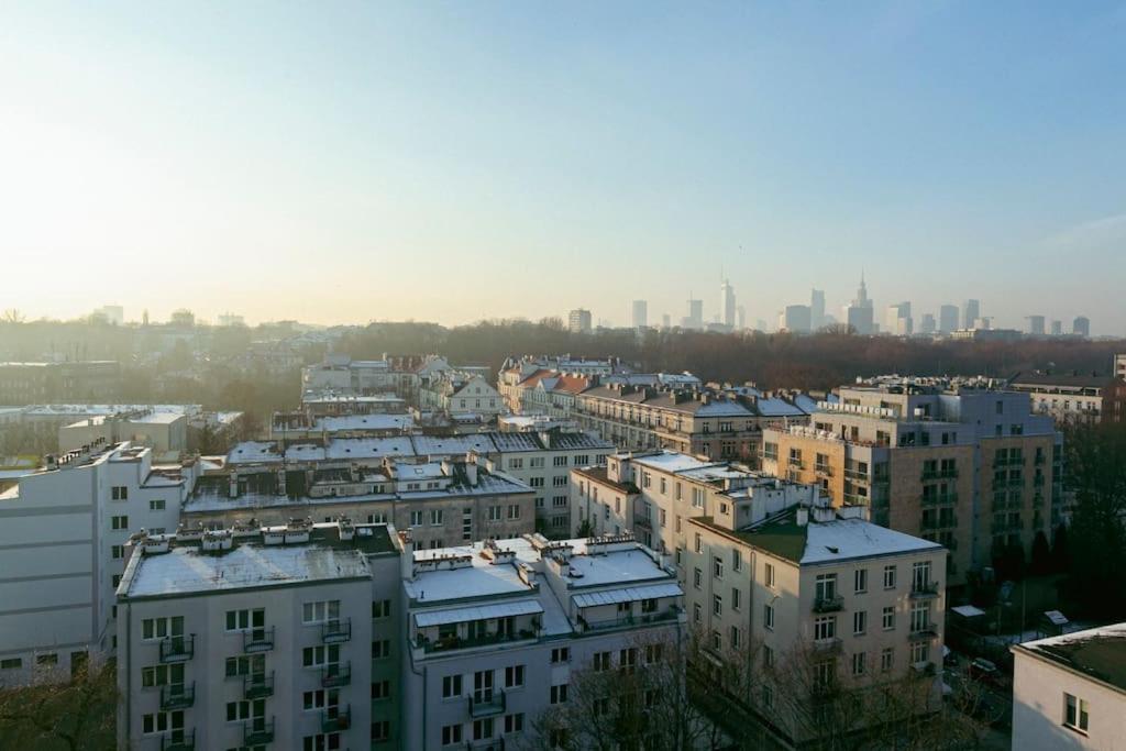 Wawaview! Studio With An Amazing View! Powisle. Warschau Exterior foto