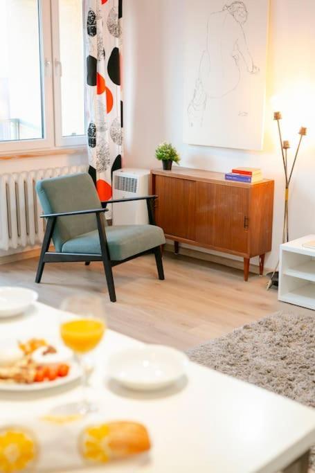 Wawaview! Studio With An Amazing View! Powisle. Warschau Exterior foto