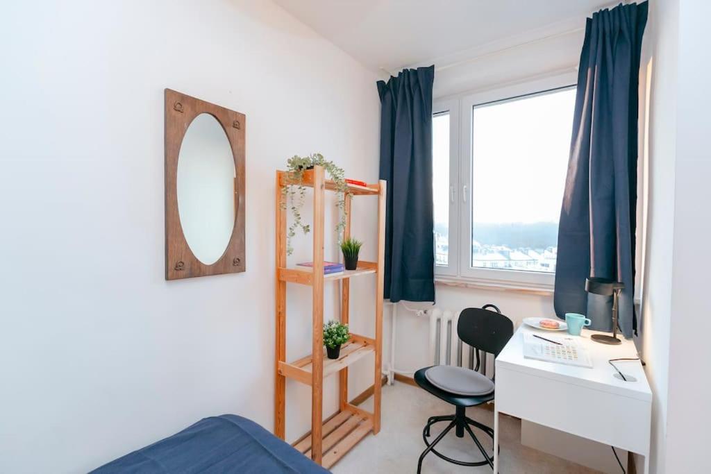 Wawaview! Studio With An Amazing View! Powisle. Warschau Exterior foto
