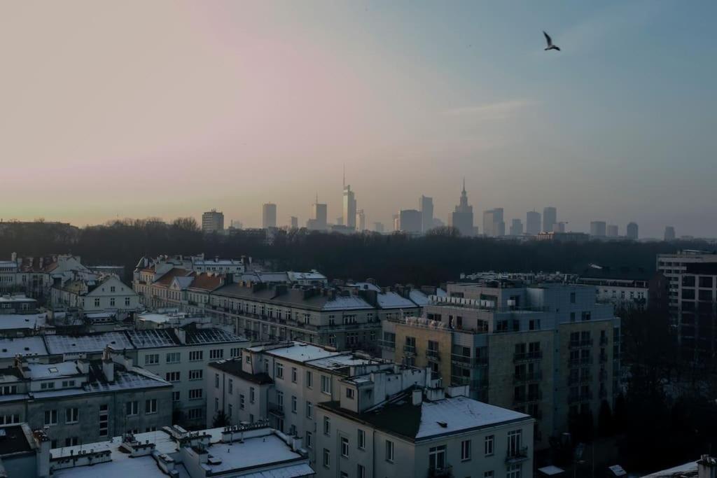 Wawaview! Studio With An Amazing View! Powisle. Warschau Exterior foto