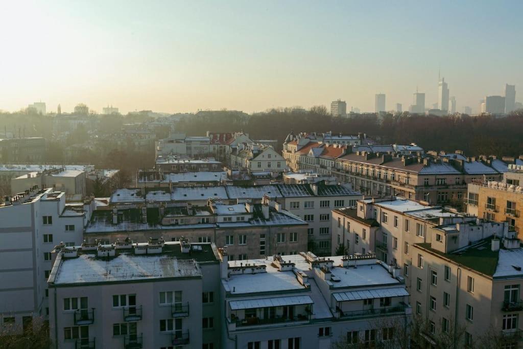 Wawaview! Studio With An Amazing View! Powisle. Warschau Exterior foto